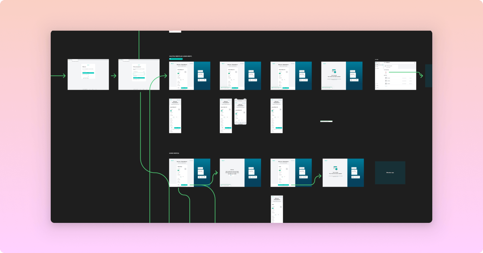 Merit onboarding flow